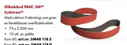 Würth Slibebånd 984F, 3M™ Cubitron™ tilbud
