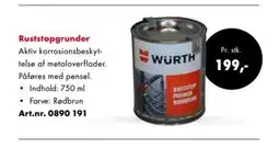 Würth Ruststopgrunder tilbud
