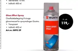 Würth Gloss Effect Spray tilbud