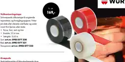 Würth Vulkaniseringstape tilbud