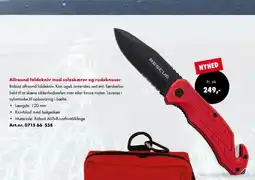 Würth Allround foldekniv med seleskærer og rudeknuser tilbud