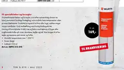 Würth FP specialklæber og forsegler tilbud