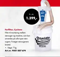 Würth Forfilter, Cyclone tilbud