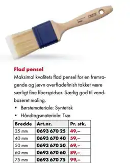 Würth Flad pensel tilbud