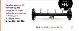 Würth Vendbar sprayer til HDR 170 og 180 Sprayer der kan bruges både under op og oven ned. tilbud