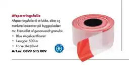 Würth Afspærringsfolie tilbud