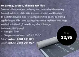 Würth Undertag, Wütop, Thermo ND Plus tilbud