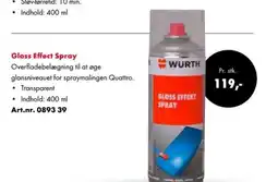 Würth Gloss Effect Spray tilbud