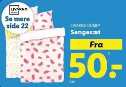 Lidl Livarno Home Sengesæt tilbud
