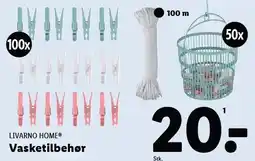 Lidl Livarno Home Vasketilbehør tilbud