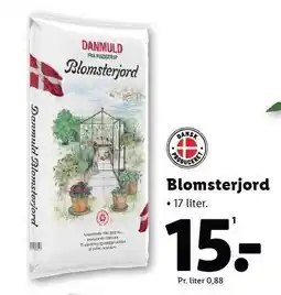 Lidl Blomsterjord tilbud