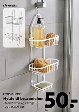 Lidl LIVARNO HOME Hylde til brusenichen tilbud