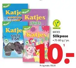 Lidl Katjes Slikpose tilbud