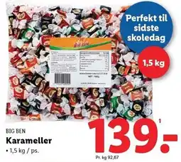 Lidl Big Ben Karameller tilbud