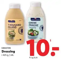 Lidl Graasten Dressing tilbud