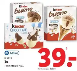 Lidl Kinder Is tilbud