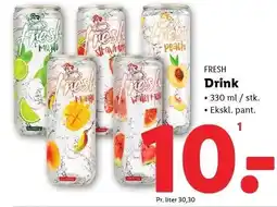Lidl Fresh Drink tilbud
