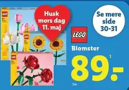 Lidl LEGO Blomster tilbud