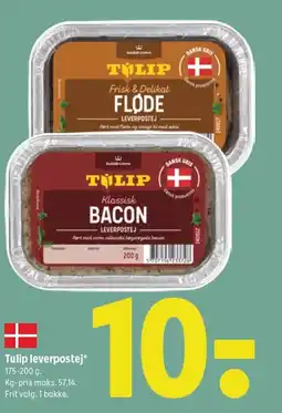 Coop 365 Tulip leverpostej* tilbud
