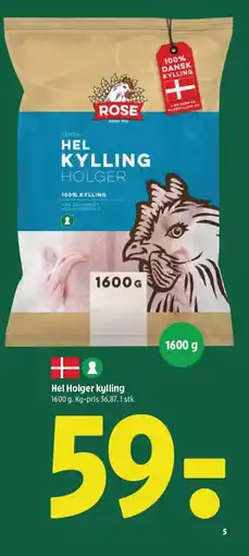 Coop 365 Hel Holger kylling tilbud