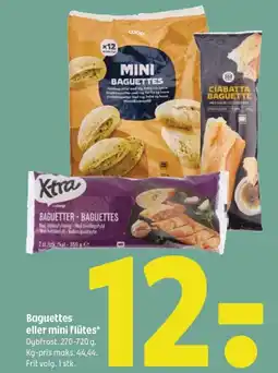 Coop 365 Baguettes eller mini flütes tilbud