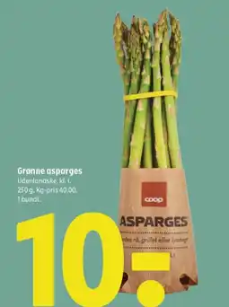 Coop 365 Grønne asparges tilbud