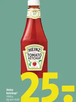 Coop 365 Heinz ketchup* tilbud