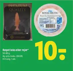 Coop 365 Røget laks eller rejer tilbud