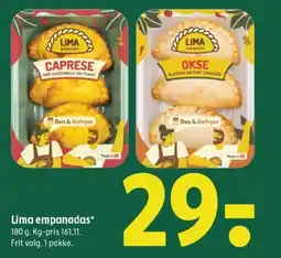Coop 365 Lima empanadas tilbud