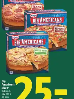 Coop 365 Big Americans pizza tilbud
