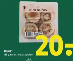 Coop 365 Blinis* tilbud