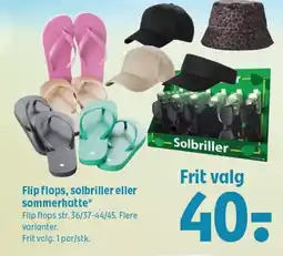 Coop 365 Flip flops str. 36/37-44/45. Flere varianter. tilbud