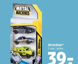 Coop 365 Metalbiler* 3-pak. 1 pakke. tilbud