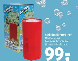 Coop 365 Sæbeboblemaskine* tilbud