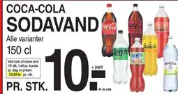 ABC Lavpris COCA-COLA SODAVAND tilbud