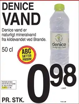 ABC Lavpris DENICE VAND tilbud