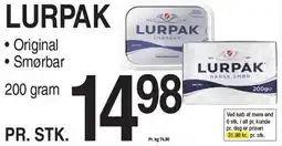 ABC Lavpris LURPAK tilbud