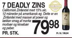 ABC Lavpris 7 DEADLY ZINS tilbud
