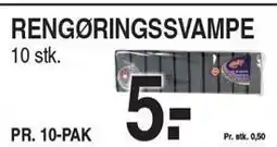 ABC Lavpris RENGØRINGSSVAMPE tilbud