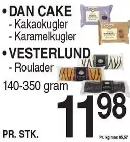 ABC Lavpris CAN CAKE ELLER VESTLERLUND 140-350 G tilbud