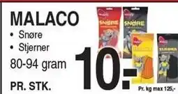 ABC Lavpris MALACO 80.94 GRAM tilbud