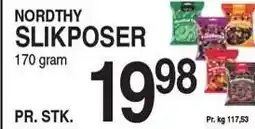 ABC Lavpris NORDTHY SLIKPOSER 170 GRAM tilbud