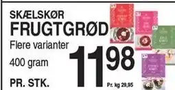 ABC Lavpris SKÆLSKØR FRUGTGRØD tilbud