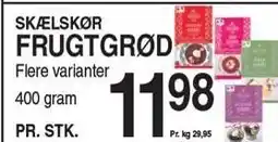ABC Lavpris SKÆLSKØR FRUGTGRØD tilbud