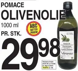 ABC Lavpris POMAC OLIVENOLIE tilbud
