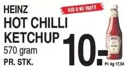 ABC Lavpris HEINZ HOT CHILLI KETCHUP tilbud