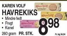 ABC Lavpris KAREN VOLF HAVREKIKS tilbud