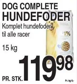 ABC Lavpris DOG COMPLETE HUNDEFODER tilbud