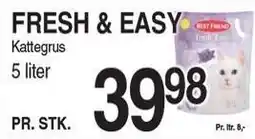 ABC Lavpris FRESH & EASY Kattegrus tilbud