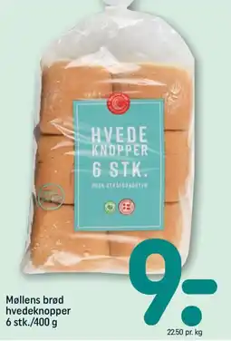 REMA 1000 Møllens brød hvedeknopper tilbud